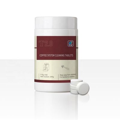 에스프레소 머신 유지보수용 100pcs 2g 커피 머신 클리너 데컬러 태블릿