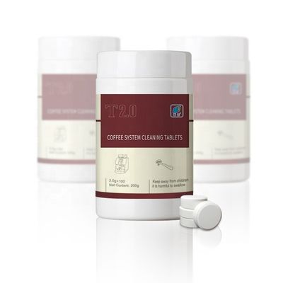 자동 커피 머신 청소 태블릿 OEM 50% ~ 80% 활성 성분 함량